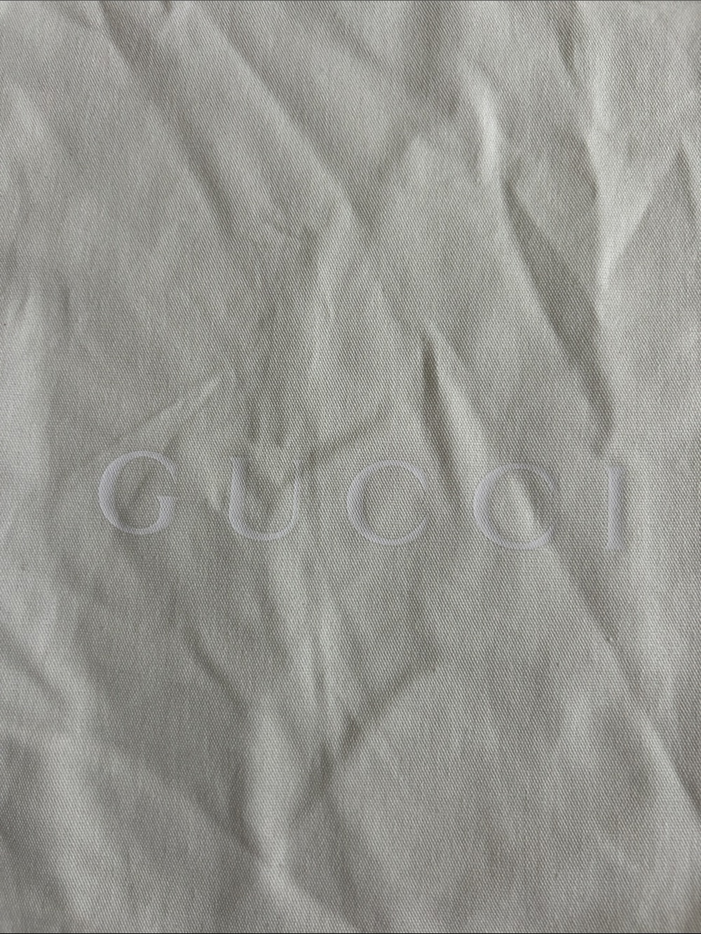 Gucci Cream canvas Drawstring Dust Bags - Picture 2 of 4